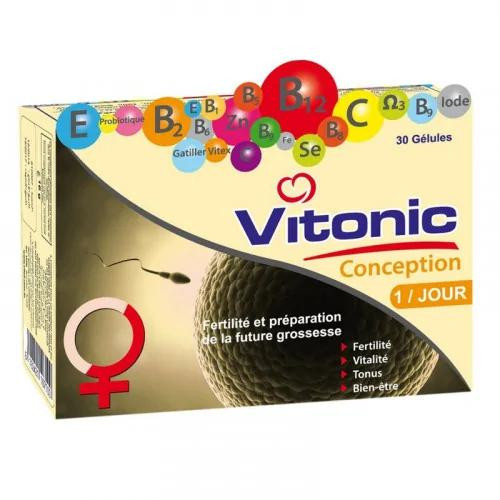 VITAL VITONIC CONCEPTION, 30 GELULES