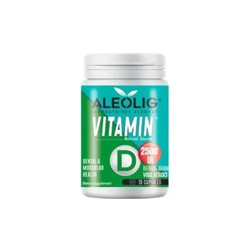 ALEONAT ALEOLIG VITAMINE D 2500UI 10 GELULES