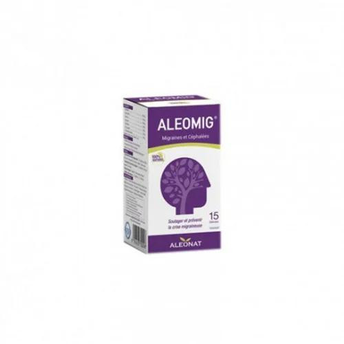 ALEONAT ALEOMIG MIGRAINES ET CEPHALEES 15 GELULES