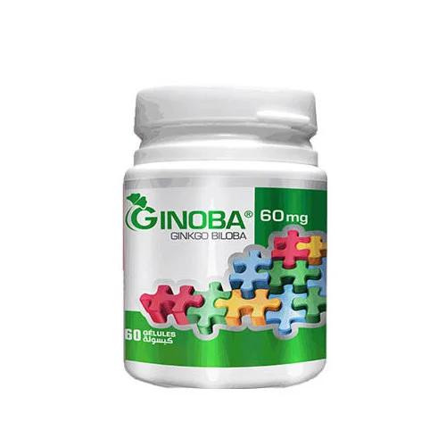 GINOBA 60MG , 60 CAPSULES