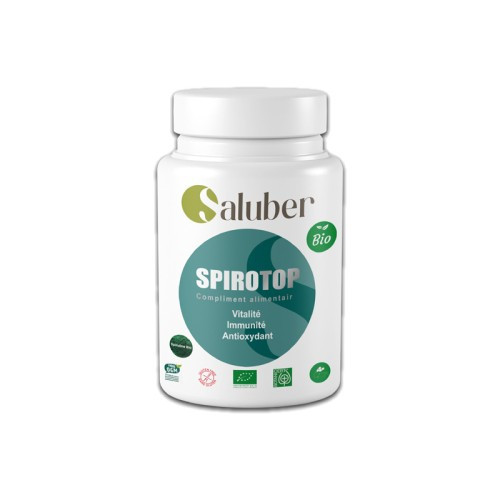 SALUBER SPIROTOP SPIRULINE BIOLOGIQUE 180 GELULES