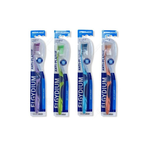 ELGYDIUM BROSSE A DENTS ANTI PLAQUE SOUPLE