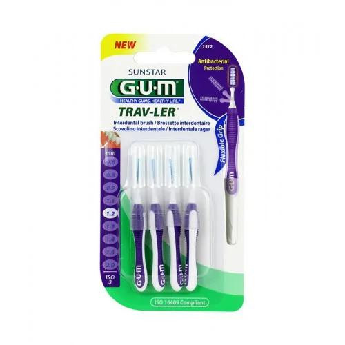 GUM BROSSETTES TRAVELER EXTRAFINE CYLINDRIQUE...