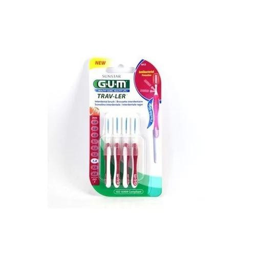 GUM Brossettes Traveler fine cylindrique, bte...