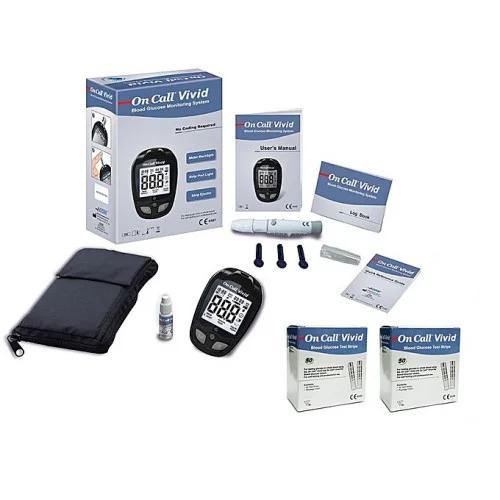 ON CALL VIVID PACK GLUCOMETRE + 100 BANDELETTES...