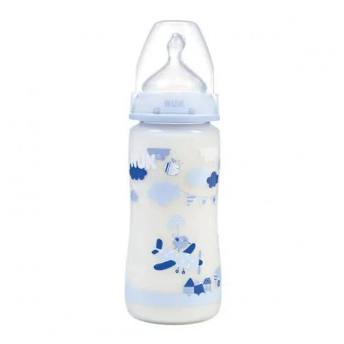 NUK BIBERON EN VERRE FIRST CHOICE 0-6 MOIS, 240ML
