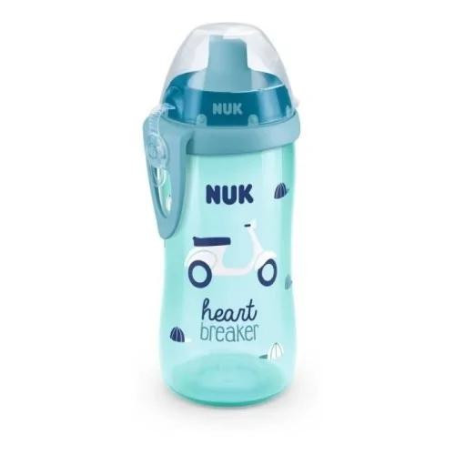 NUK FLEXI CUP AVEC PAILLE 12M+ 300ML