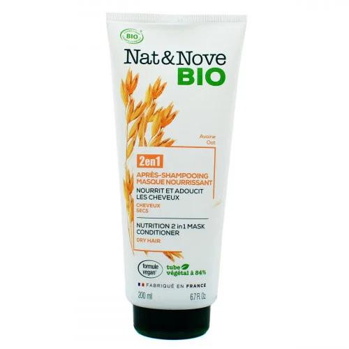 NAT&NOVE BIO 2EN1 APRES-SHAMPOOING MASQUE...