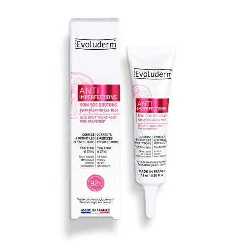 EVOLUDERM SOIN SOS BOUTONS ANTI-IMPERFECTIONS...