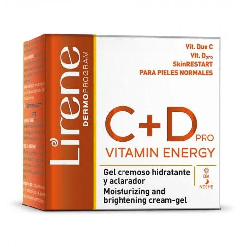 LIRENE C+D PRO VITAMIN ENERGY GEL-CREME DE JOUR...