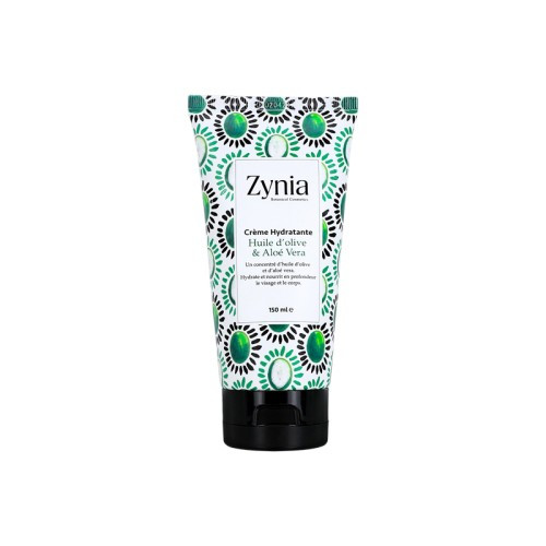 ZYNIA CREME HYDRATANTE HUILE D'OLIVE ET ALOE...