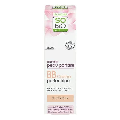 SO'BIO BB CREME PERFECTRICE TEINTE MEDIUM 40ML