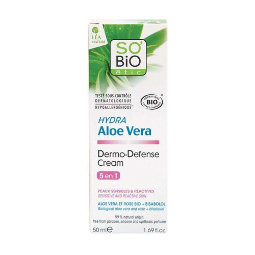 SO'BIO HYDRA ALOE VERA CREME DERMO-DEFENSE 5EN1...