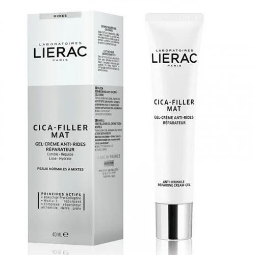 LIERAC CICA-FILLER GEL-CREME MAT ANTI-RIDES...