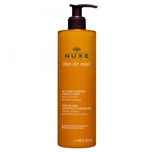 NUXE REVE DE MIEL GEL LAVANT SURGRAS VISAGE ET...