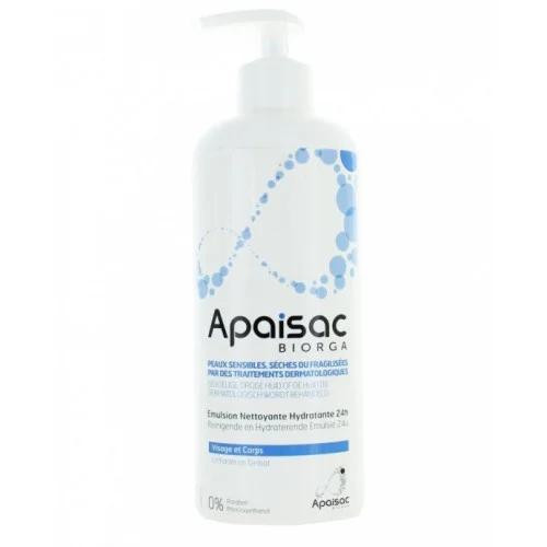 BIORGA APAISAC CREME LAVANTE HYDRATANTE 24H 400ML