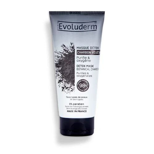 EVOLUDERM MASQUE DETOX AU CHARBON VEGETAL ACTIF...