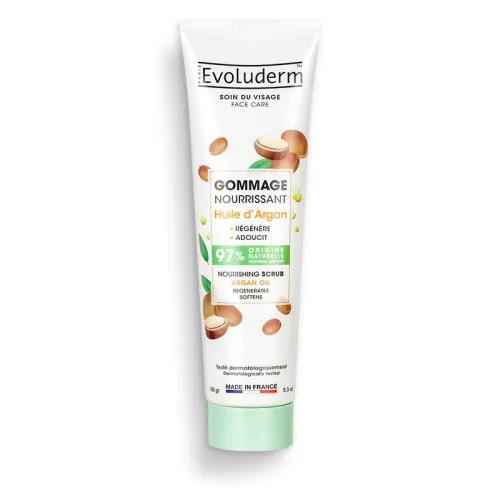 EVOLUDERM GOMMAGE NOURRISSANT HUILE D’ARGAN 150 ML