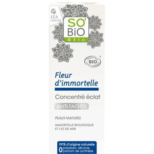 SO'BiO Concentré éclat anti-tâche Fleur...