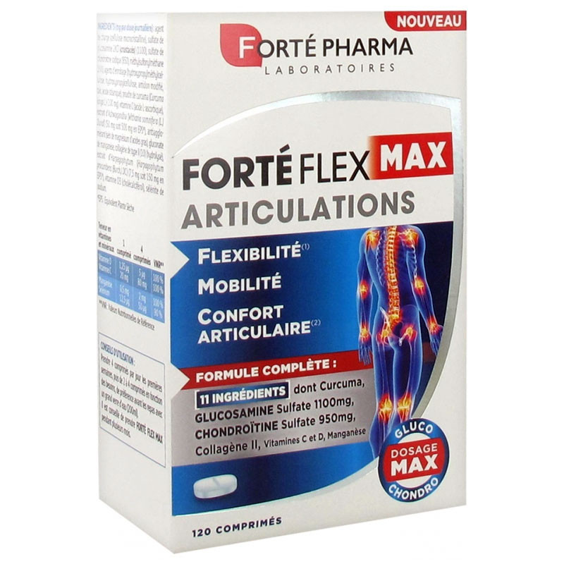 FORTE PHARMA FORTE FLEX MAX ARTICULATIONS,120 COMPRIMES