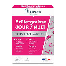 VITAVEA BRULE GRAISSE JOUR ET NUIT EXTRA FORT 30 GELULES
