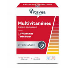 VITAVEA MULTIVITAMINES 12 VITAMINES+7 OLIGO-ELEMENTS EFFERVISCENT 24 COMPRIMES