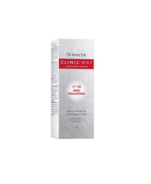 CLINIC WAY ECRAN ANTI-AGE SPF 50 ANTI POLLUTION 40ML