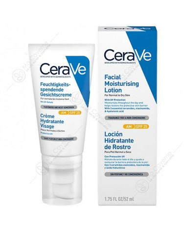 CERAVE CREME HYDRATANTE VISAGE SPF25 52 ML