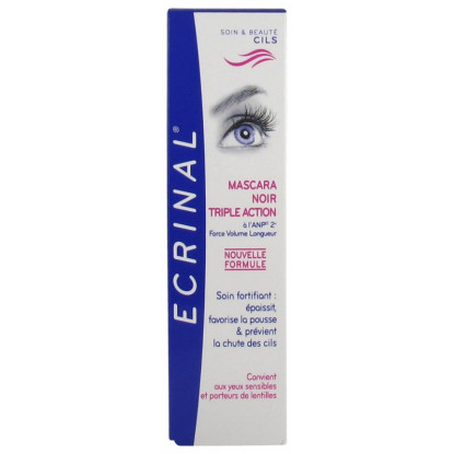 ECRINAL MASCARA NOIR TRIPLE ACTION 7,4 ML