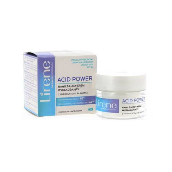 LIRENE ACID POWER MOISTURIZING SMOOTHING CREAM...