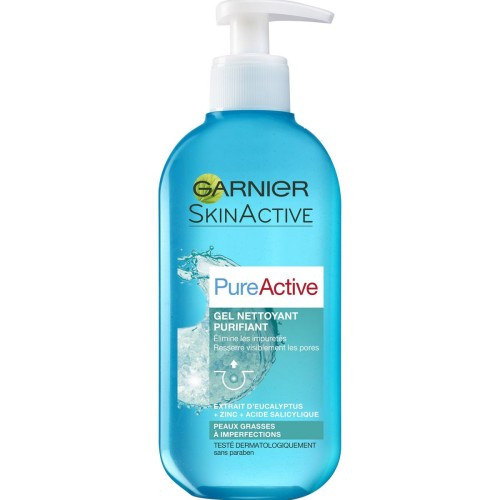 GARNIER PUREACTIVE GEL NETTOYANT