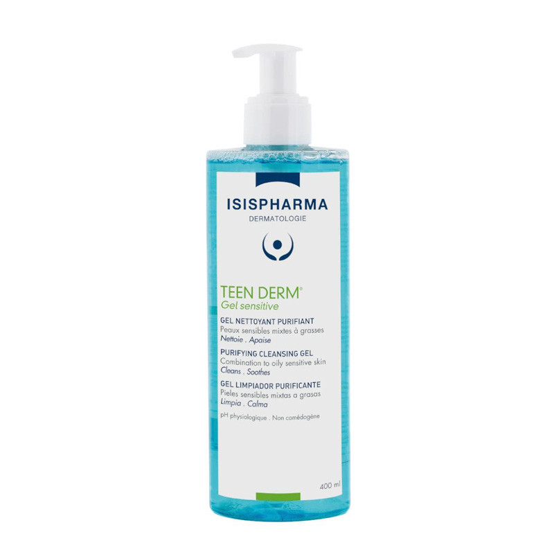 ISISPHARMA TEEN DERM GEL SENSITIVE , 250ml