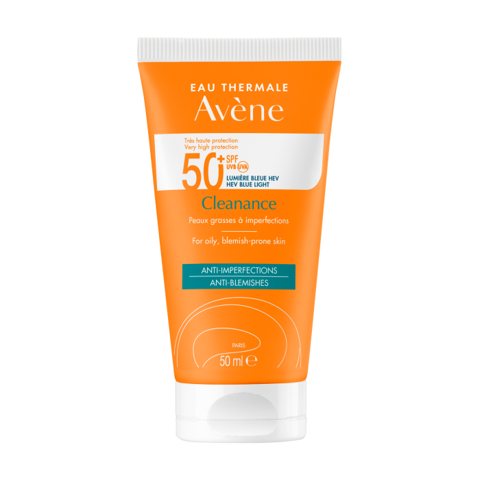 AVENE CLEANANCE SOLAIRE SPF50+ ULTRA LEGER ANTI IMPERFECTION 50ML