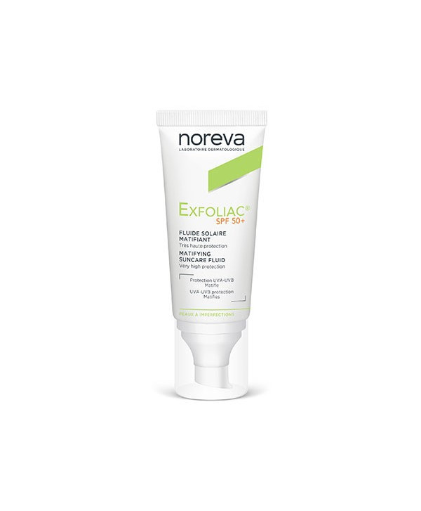 NOREVA EXFOLIAC ECRAN SOLAIRE SPF 50+