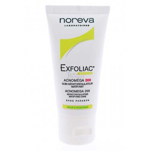 NOREVA EXFOLIAC ACNOMEGA 200 KERATOREGULATEUR MATIFIANT 30ML