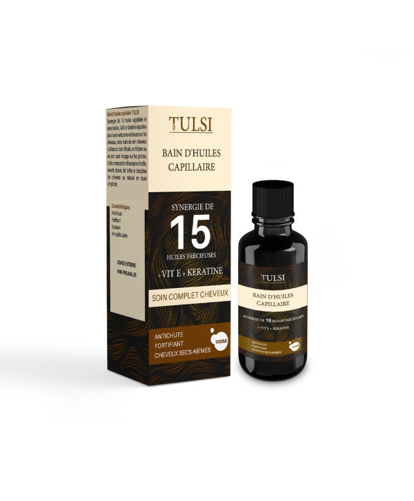 TULSI BAIN D'HUILE CAPILLAIRE 100 ML