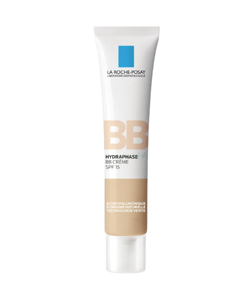 LA ROCHE POSAY HYDRAPHASE HA - BB Crème SPF15 Hydratante Teinte Claire - Tous Types de Peaux, 40ml