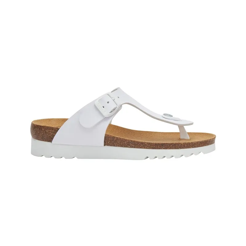 SCHOLL BOA VISTA - Mules Orthopédiques Femme Blanc