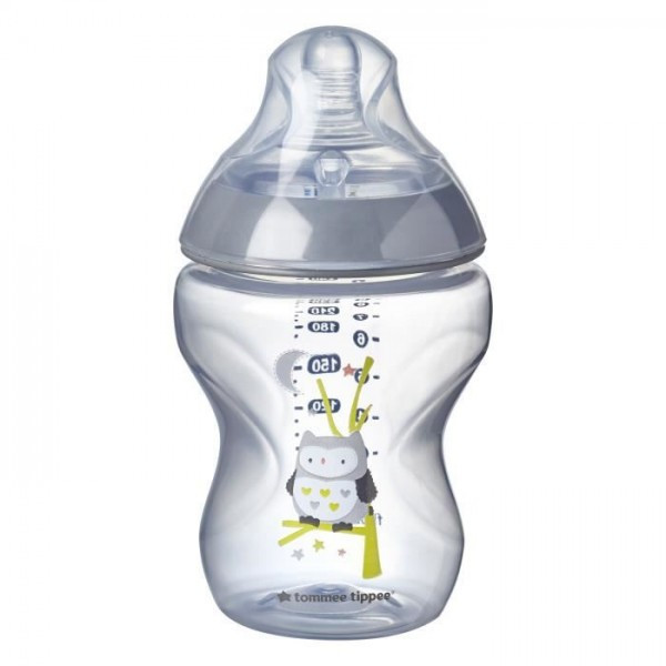 TOMMEE TIPPEE Biberon CTN Gris Plastique 0M+,260ml