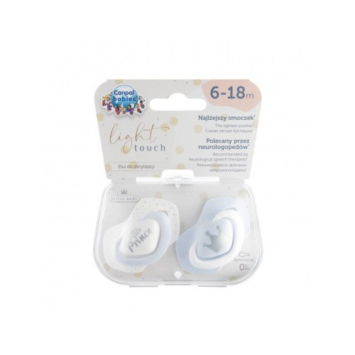 CANPOL BABIES SUCETTE UNIVERSELLE 6-18M ROYAL BABY