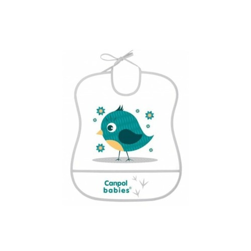 CANPOL BABIES BAVOIR IMPERMEABLE AVEC POCHE ANIMALS