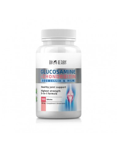 Glucosamine Complexe 100 gélules Bioherbs