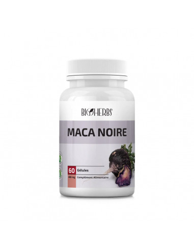 Maca Noire Bioherbs 60 Gélules