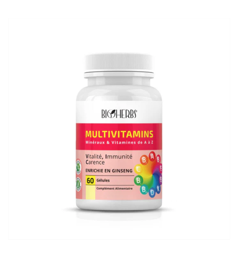 BIOHERBS MULTIVITAMINES BT60