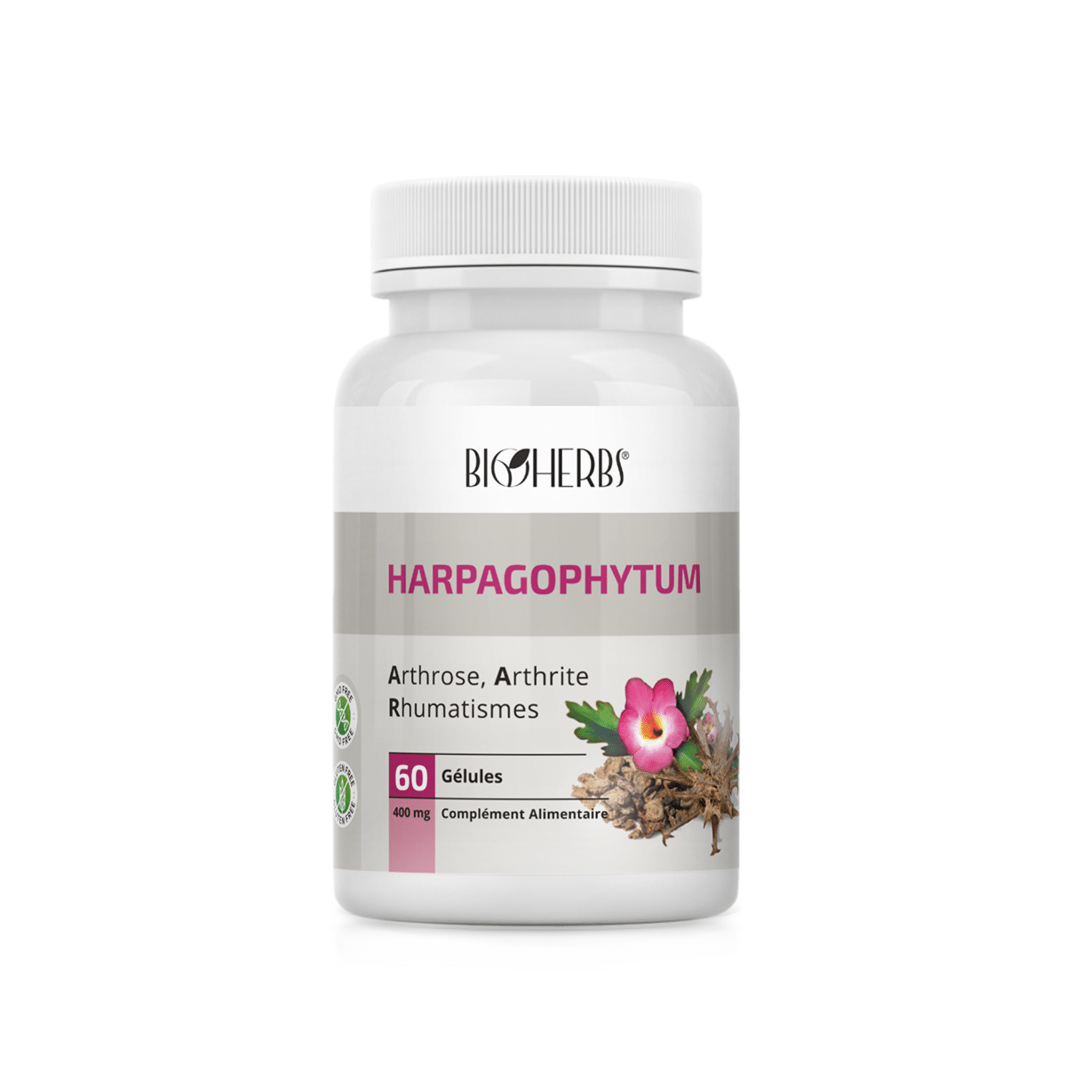 BIOHERBS Harpagophytum ,60 gélules