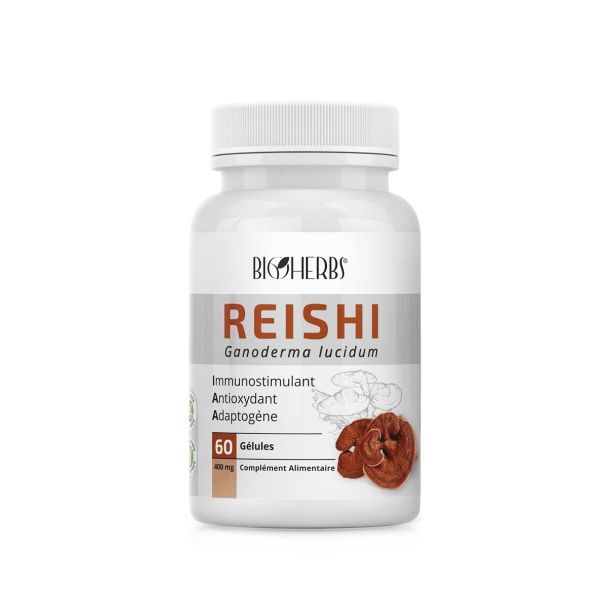BIOHERBS Reishi Ganoderma B/60