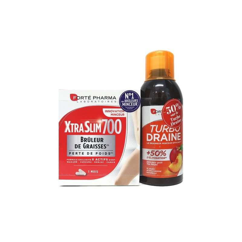 FORTE PHARMA Xtraslim 700 120 Gelules + Turbodraine