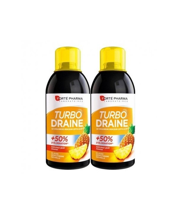 FORTE PHARMA TURBO DRAINE LOT DE 2 ANANAS