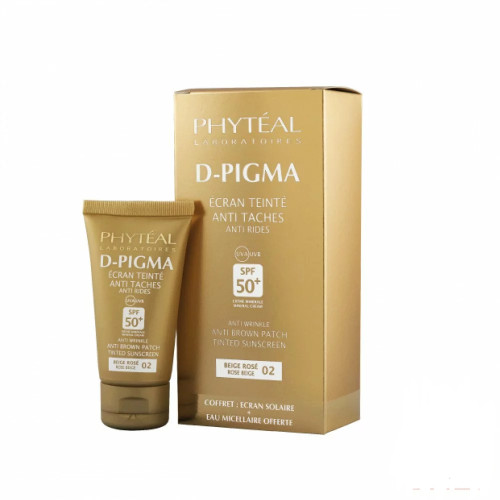 PHYTEAL D-PIGMA ECRAN TEINTE BEIGE ROSÉ SPF50+ 02