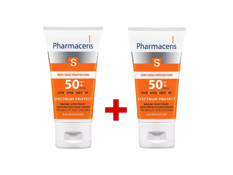 pharmaceris spectrum ecran spf50+ 2 eme gratuite